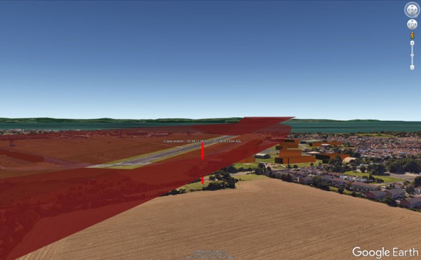 Airfield safeguarding tool (developed by AIM CAD Solutions)